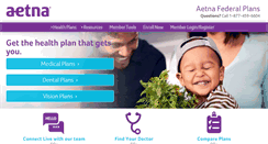 Desktop Screenshot of aetnafeds.com